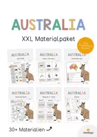Vorschau - Spiele - AUSTRALIA: XXL Materialpaket für den Englischunterricht (Australien) - Deckblatt
