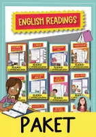 Vorschau - Arbeitsblätter - English Reading Comprehension Texts + Grammar: PAKET mit 28 Materialien - Deckblatt