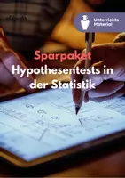 Vorschau - Unterrichtsreihen - Sparpaket: Stochastik in der Oberstufe - Praxisnah & Mit Spaß erlernen - Deckblatt