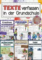 Vorschau - Unterrichtsreihen - Texte verfassen in der Grundschule - Deckblatt