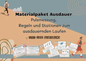 Vorschau - Stundenentwürfe - Materialpaket zum Thema Ausdauer - Deckblatt