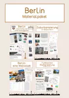 Vorschau - Stundenentwürfe - Materialpaket Berlin - Deckblatt