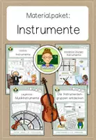 Vorschau - Stundenentwürfe - Sparpaket: Die Instrumente entdecken (Musik Grundschule) - Deckblatt