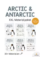 Vorschau - Arbeitsblätter - ARCTIC and ANTARCTIC: XXL Materialpaket für den Englischunterricht (Arktis und Antarktis) - Deckblatt