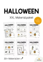Vorschau - Arbeitsblätter - HALLOWEEN: XXL Materialpaket für den Englischunterricht - Deckblatt