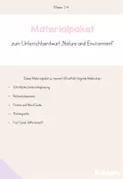 Vorschau - Stundenentwürfe - Materialpaket zum Unterrichtsentwurf "Nature and Environment" - Deckblatt
