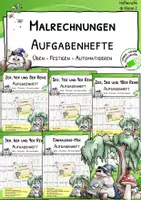 Vorschau - Arbeitsblätter - Malrechnungen – Aufgabenhefte (Einmaleins Komplettpaket) - Deckblatt