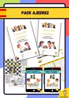 Vista previa - Unidades / Secuencias / Situaciones de Aprendizaje - Paquete de materiales de Ajedrez - Portada