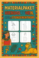 Vorschau - Arbeitsblätter - Materialpaket Hieroglyphen - Deckblatt