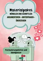 Vorschau - Arbeitsblätter - Materialpaket - Mündlich und schriftlich argumentieren – inkl. Klassenarbeit - Deckblatt