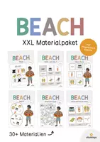Vorschau - Mal- und Bastelvorlagen - BEACH: XXL Materialpaket für den Englischunterricht (Strand) - Deckblatt