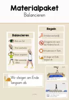 Vorschau - Stationenlernen - Materialpaket Balancieren - Deckblatt