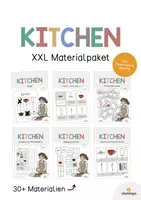 Vorschau - Arbeitsblätter - KITCHEN: XXL Materialpaket für den Englischunterricht (Küche) - Deckblatt