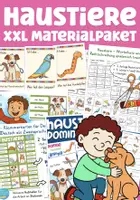 Vista previa - Unidades / Secuencias / Situaciones de Aprendizaje - Haustiere Deutsch / Alemán Tiere BUNDLE - Portada