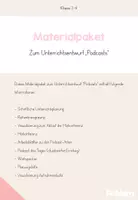 Vorschau - Stundenentwürfe - Materialpaket zum Unterrichtsentwurf "Podcasts" - Deckblatt