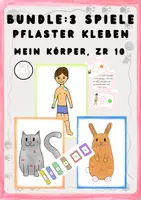 Vorschau - Spiele - Materialpaket: Pflaster kleben - Spielesammlung - Deckblatt
