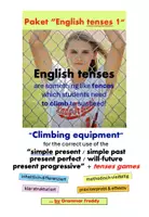 Vorschau - Arbeitsblätter - Paket "English tenses 1" - Deckblatt