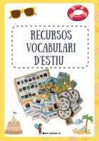 Vista previa - Tarjetas / Manipulativos - Paquet de materials: VOCABULARI D'ESTIU - Portada
