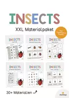 Vorschau - Mal- und Bastelvorlagen - INSECTS & BUGS: XXL Materialpaket für den Englischunterricht (Insekten und Krabbeltiere) - Deckblatt