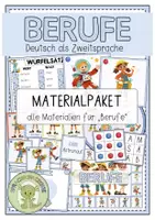 Vorschau - Arbeitsblätter - BERUFE (wachsendes) Materialpaket (Deutsch / DaZ - Deckblatt