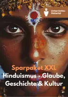 Vorschau - Stundenentwürfe - Sparpaket: Hinduismus SEK II – Komplettangebot für Unterricht und Prüfung - Deckblatt