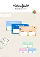 Vorschau - Anderer Materialtyp - Materialpaket digitale Begrüßungsbilder - Deckblatt