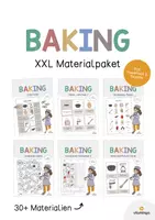 Vorschau - Stationenlernen - BAKING: XXL Materialpaket für den Englischunterricht (Backen) - Deckblatt