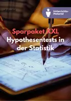 Vorschau - Stundenentwürfe - Sparpaket XXL: Statistik in der Mathematik der Oberstufe - Deckblatt