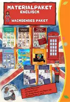 Vorschau - Stundenentwürfe - Englisch-Bundle Grundschule – Tiere | Berufe | Feste | Escape Rooms | Fortune Wheel - Deckblatt
