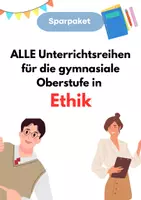 Vorschau - Unterrichtsreihen - SPARPAKET XXL: ETHIK - Unterrichtsreihen & THEMEN für die gymnasiale Oberstufe - Deckblatt