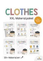 Vorschau - Spiele - CLOTHES: XXL Materialpaket für den Englischunterricht (Kleidung) - Deckblatt