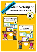 Vorschau - Arbeitsblätter - Materialpaket - Mein Schuljahr - Ausblick und Rückblick - Deckblatt