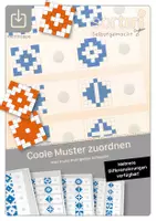 Vorschau - Stationenlernen - Materialpaket Klettmappen | Coole Muster zuordnen | Level 1 - 4 - Deckblatt