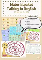 Vorschau - Spiele - Materialpaket TALKING in English ab Klasse 6 - Deckblatt
