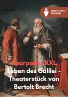 Vorschau - Stundenentwürfe - Sparpaket XXL: Leben des Galilei | Bertolt Brecht – Komplettes Unterrichtsmaterial für Sek II Deutschunterricht - Deckblatt