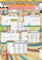 Vorschau - Arbeitsblätter - Materialpaket - Speed Dating / Partnerinterview - Deckblatt