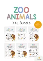 Vista previa - Hojas de trabajo - ZOO ANIMALS: Paquete XXL de materiales para la clase de inglés (Animales del zoo) - Portada