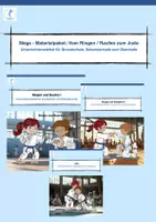 Vorschau - Stundenentwürfe - Materialpaket "Ringen und Raufen + Judo" - Deckblatt