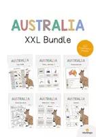 Aperçu - Matériel pour travaux manuels / dessin - AUSTRALIA: Pack XXL de ressources pour les cours d’anglais (Australie) - Page de couverture