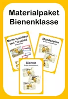 Vorschau - Poster - Materialpaket Bienenklasse - Deckblatt
