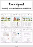 Vorschau - Stundenentwürfe - Materialpaket: Bauernhof - Deckblatt