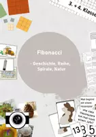 Vorschau - Arbeitsblätter - Materialpaket Fibonacci - Deckblatt