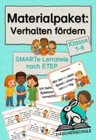 Vorschau - Fördermaterial/Inklusion - MATERIALPAKTE: Verhalten fördern (Klasse 1-6) - SMARTe Lernziele nach ETEP - Deckblatt