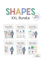 Aperçu - Jeux - 2D SHAPES: Pack XXL de ressources pour les cours d’anglais (Formes 2D) - Page de couverture