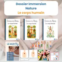 Aperçu - Jeux - Dossier Immersion nature – Le corps humain - Page de couverture