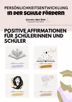 Vorschau - Poster - Materialpaket Positive Affirmationen - Selbstbewusstsein stärken - Deckblatt