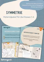 Vorschau - Unterrichtsreihen - Materialpaket Symmetrie Klasse 1-4 - Deckblatt