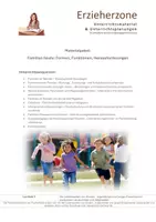 Vorschau - Stundenentwürfe - Materialpaket: Familien heute: Formen, Funktionen, Herausforderungen, Lernfeld 3: Die Lebenswelten von Kindern, Jugendlichen und jungen Erwachsenen analysieren, strukturieren und mitgestalten - Deckblatt