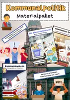 Vorschau - Arbeitsblätter - Kommunalpolitik Materialpaket: Bürgerbeteiligung & Kommunalwahlen - Deckblatt