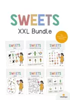 Aperçu - Matériel pour travaux manuels / dessin - SWEETS: Pack XXL de ressources pour les cours d’anglais (Friandises) - Page de couverture